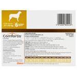 コンフォーティス　Comfortis　チュアブル錠、スピノサド1620mg　箱裏面